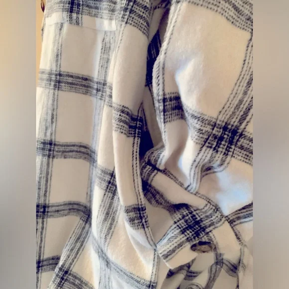 Fashion Nova Plaid Midi Jacket ..oversized..size Large - Picture 9 of 13